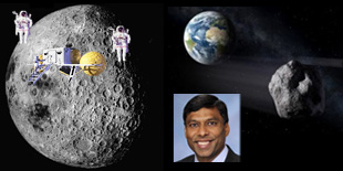 Moon Asteroids