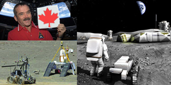 Canada on Moon