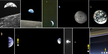 Earth Moon Images
